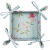 Clayre & Eef BLW47 Cestino per il pane blu 35x35x8 cm
