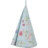 Clayre & Eef BLW48 Asciugamano da tè blu Ø 80 cm