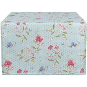 Clayre & Eef BLW64 Runner da tavola blu 50x140 cm