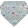 Clayre & Eef BLW65 Runner da tavola blu 50x160 cm