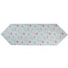 Clayre & Eef BLW65 Runner da tavola blu 50x160 cm