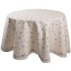 Clayre & Eef CAR07 Tovaglia rotonda Beige Ø 170 cm