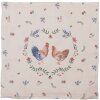 Clayre & Eef CAR21 Copricuscino Beige 40x40 cm