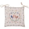 Clayre & Eef CAR29 Cuscino per sedia in schiuma Beige 39x39 cm