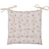 Clayre & Eef CAR29 Cuscino per sedia in schiuma Beige 39x39 cm