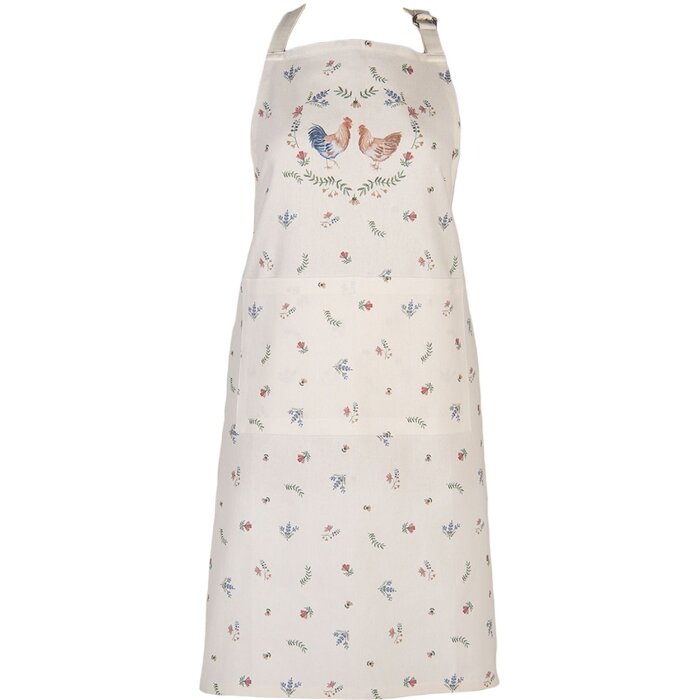 Grembiule da cucina Clayre & Eef CAR41 Beige 70x85 cm