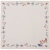 Clayre & Eef CAR43 Tovaglioli in cotone Set di 6 tovaglioli beige 40x40 cm