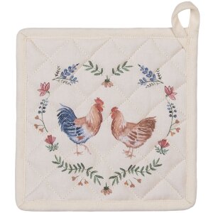 Clayre & Eef CAR45 Presina Beige 20x20 cm