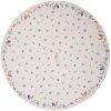 Clayre & Eef CAR48 Asciugamano da tè beige Ø 80 cm
