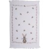 Clayre Eef CTREB1 Asciugamano per ospiti bianco 40x66 cm