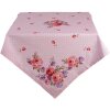 Clayre & Eef DTR03 Tovaglia Rosa, Lilla 130x180 cm