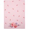 Clayre & Eef DTR42 Asciugamano da tè rosa, lilla 50x70 cm