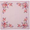 Clayre & Eef DTR43 Tovaglioli in tessuto (Set di 6) Rosa, Lilla 40x40 cm