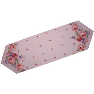 Runner da tavola Clayre & Eef DTR65 Rosa, Lilla...