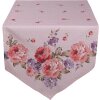 Runner da tavola Clayre & Eef DTR65 Rosa, Lilla 50x160 cm