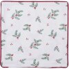 Clayre & Eef HCH21 Copricuscino Bianco, Rosso 40x40 cm