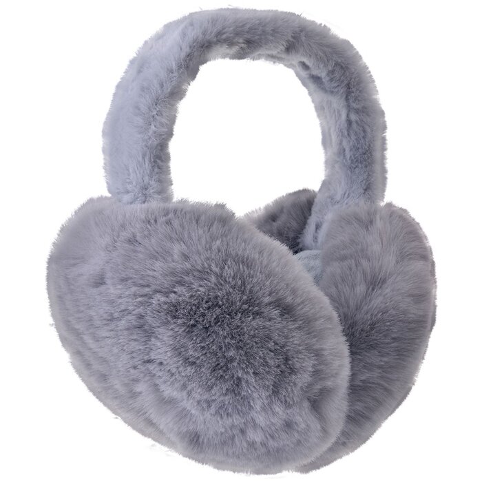 Clayre & Eef JZEW0001G Scaldacorecchie grigio 13 cm