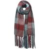 Clayre & Eef JZSC0478G Sciarpa invernale donna grigio 50x180 cm