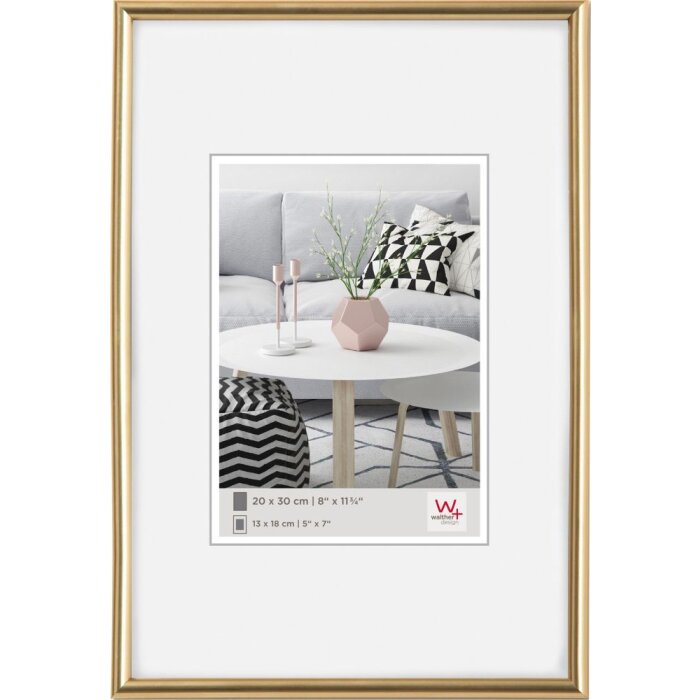 Cornice in plastica GALERIA 20x28 cm - oro