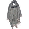 Clayre & Eef JZSC0608GR Sciarpa invernale donna verde 70x190 cm