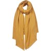 Clayre & Eef JZSC0611Y Sciarpa invernale donna giallo 70x190 cm