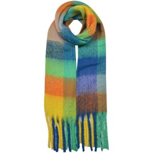Clayre & Eef JZSC0615BL Sciarpa invernale donna blu...