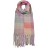 Clayre & Eef JZSC0615P Sciarpa invernale donna rosa 35x210 cm