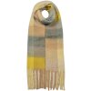 Clayre & Eef JZSC0615Y Sciarpa invernale donna giallo 35x210 cm