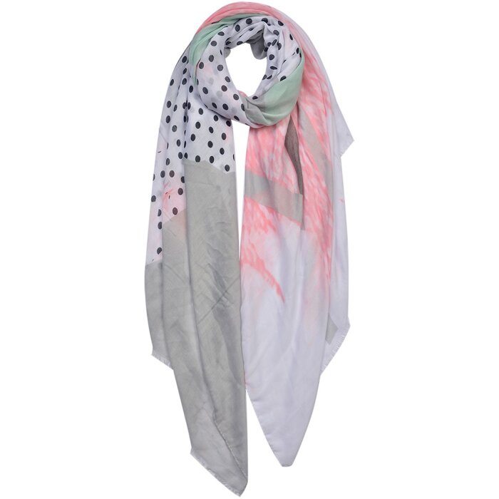 Clayre & Eef JZSC0644 Sciarpa donna modello grigio 85x180 cm