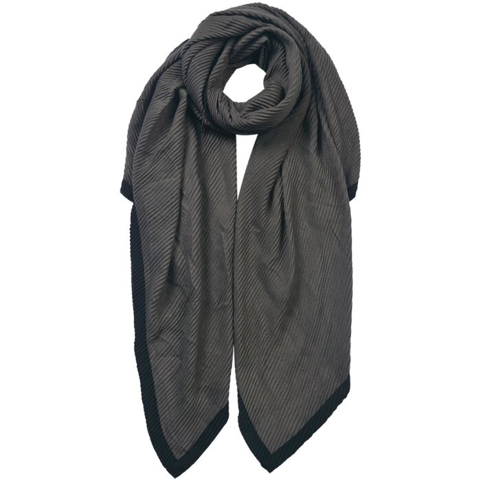 Clayre & Eef JZSC0647G Sciarpa donna grigio 90x180 cm