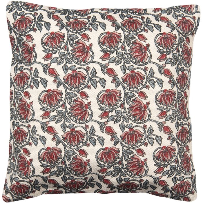 Clayre & Eef KT032.057 Copricuscino rosso 50x50 cm