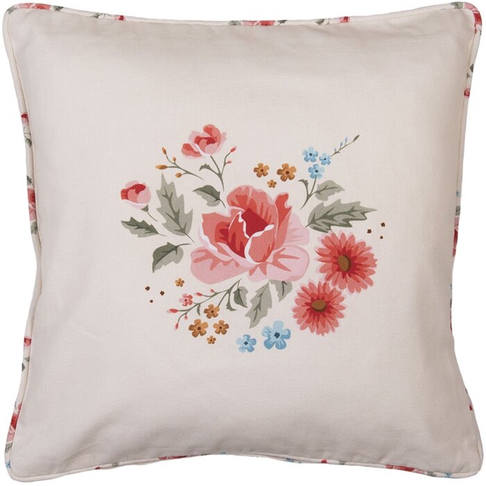 Clayre & Eef LRC21 Copricuscino Beige 40x40 cm