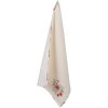 Clayre & Eef LRC42 Asciugamano da tè beige 52x72 cm