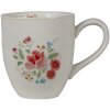 Tazza Clayre & Eef LRCMU 12x8x9 cm - 300 ml Fiori Beige
