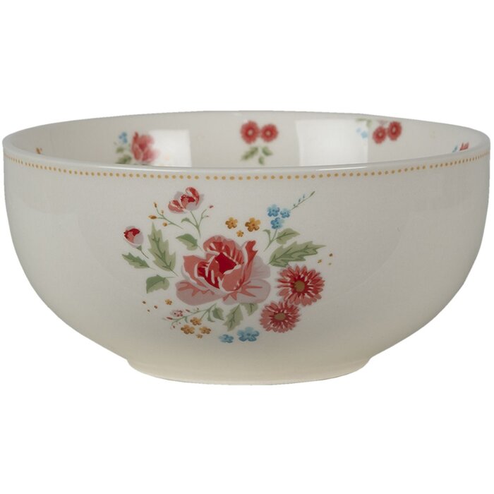 Clayre & Eef LRCPU Zuppiera Beige Ø 14x7 cm