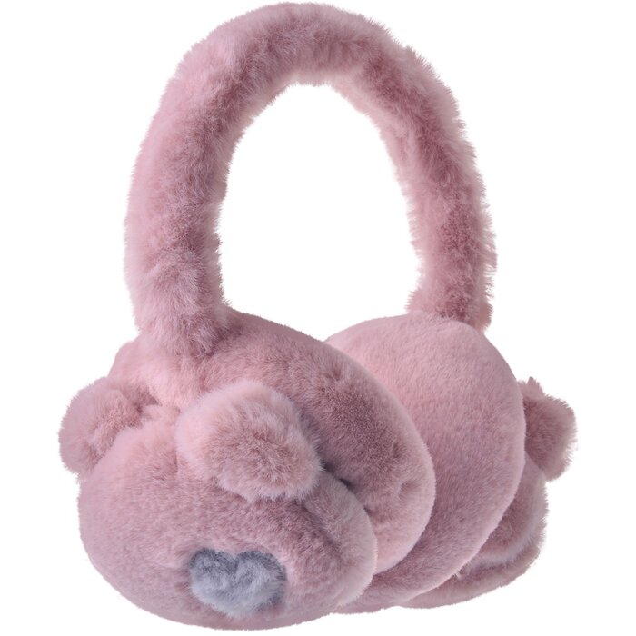 Clayre & Eef MLLLEW0012DP Scaldacorecchie per bambini rosa regolabile