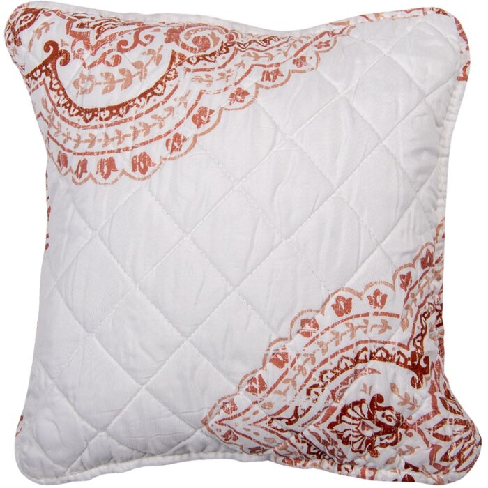 Clayre & Eef Q194.020 Copricuscino bianco 40x40 cm