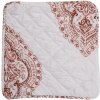 Clayre & Eef Q194.020 Copricuscino bianco 40x40 cm