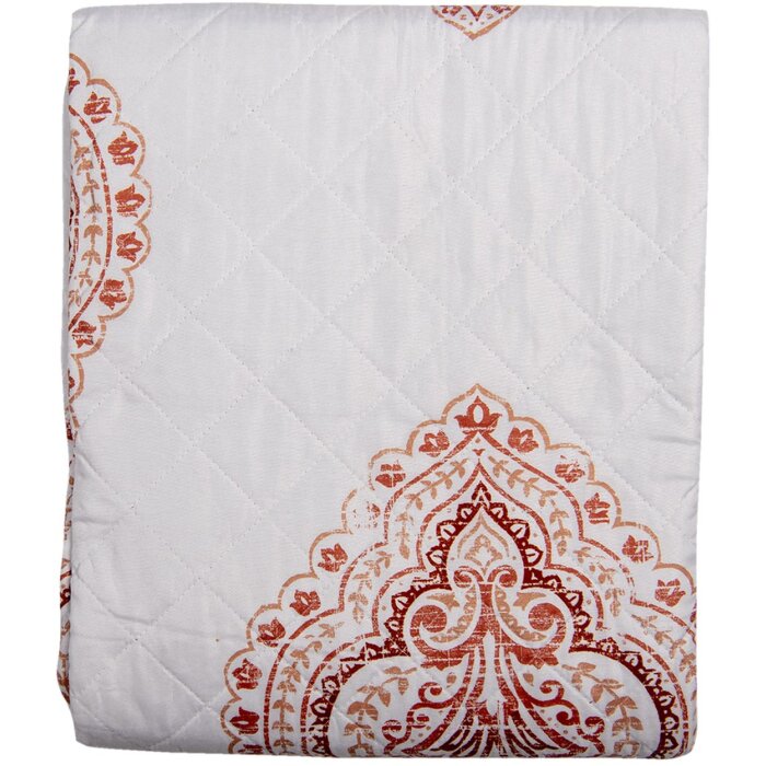 Clayre & Eef Q194.061 Copriletto bianco 240x260 cm