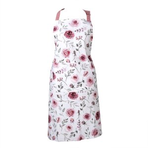 Clayre & Eef RUR41 Grembiule da cucina rosa 70x85 cm