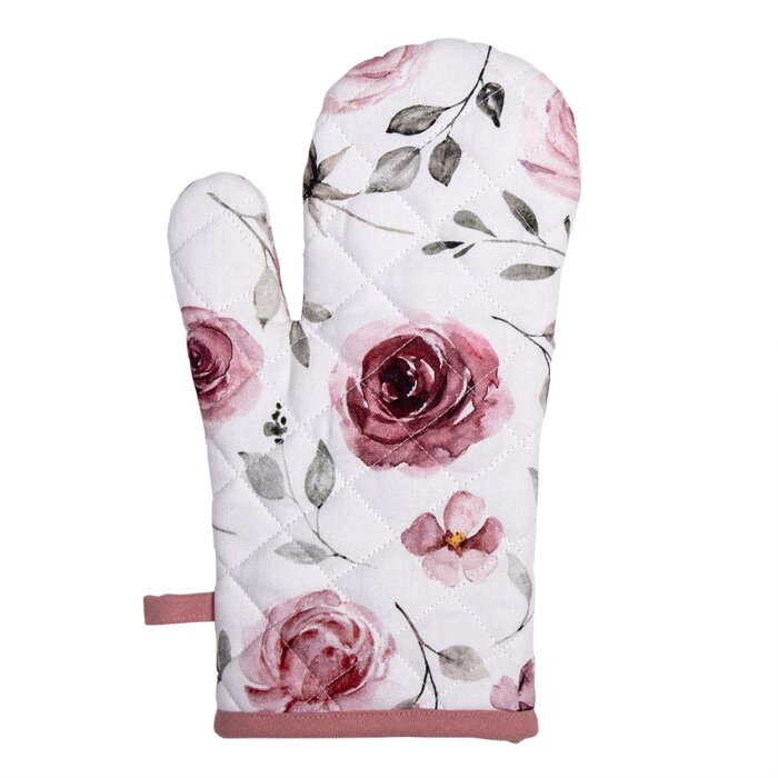 Guanti da forno Clayre & Eef RUR44 Rosa 18x30 cm