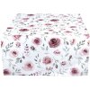 Clayre & Eef RUR64 Runner da tavola rosa 50x140 cm