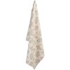 Clayre & Eef VGP42 Asciugamano da tè beige 50x70 cm