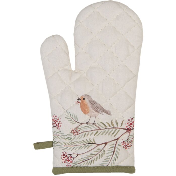 Guanti da forno Clayre & Eef VGP44 Beige 16x30 cm