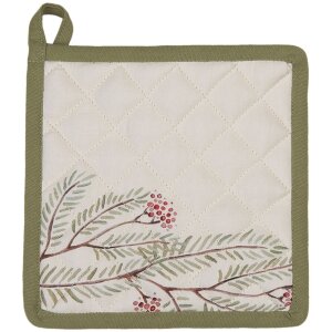 Clayre & Eef VGP45 Presina 20x20 cm Crema