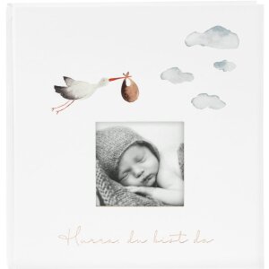 Goldbuch Baby Album Hooray - Youre Here! 30x31 cm 60...