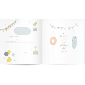 Goldbuch Baby Album Hooray - Youre Here! 30x31 cm 60 pagine bianche