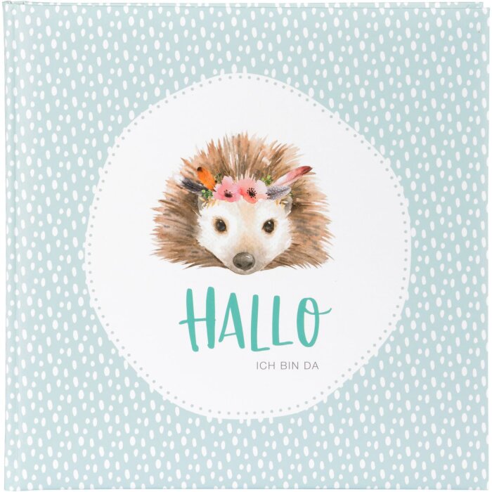 Goldbuch Baby Album Little Wonder Hedgehog 25x25 cm 60 pagine bianche