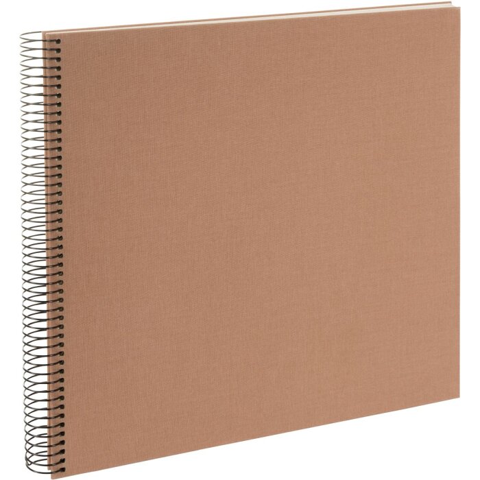 Goldbuch Album a spirale Bella Vista nocciola 35x30 cm 40 pagine bianche