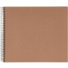Goldbuch Album a spirale Bella Vista nocciola 35x30 cm 40 pagine bianche